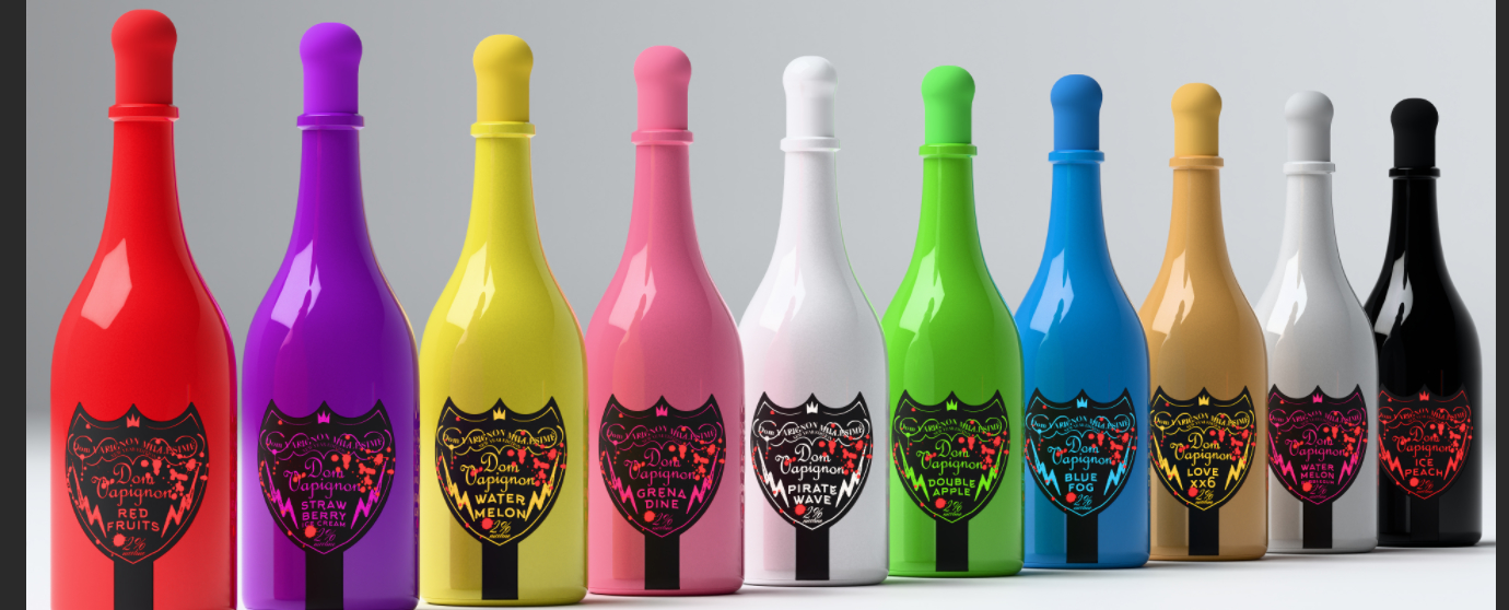 Newest 20000puffs Champagne disposable vape with pure flavors