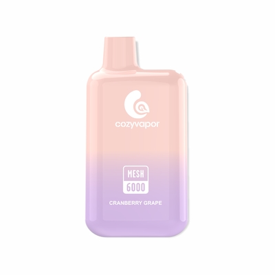 cozyvapor bleu razz arôme de fruits filet de bobine 6000puffs capsule de vapotage jetable