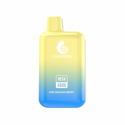 cozyvapor bleu razz arôme de fruits filet de bobine 6000puffs capsule de vapotage jetable