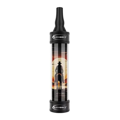 Un narguilé portable de 20000 bouffées Shisha avec capsule changeable de 10 ml.