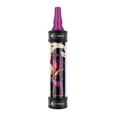 Un narguilé portable de 20000 bouffées Shisha avec capsule changeable de 10 ml.